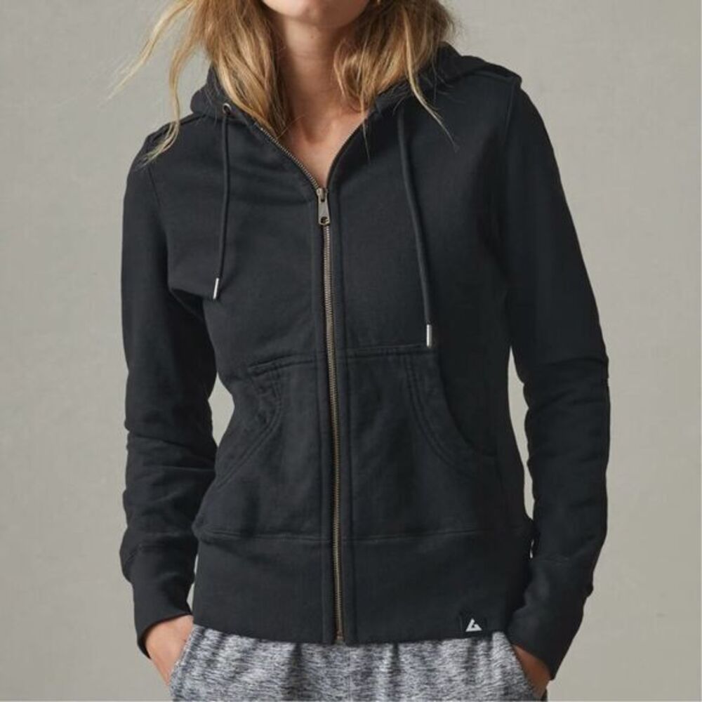 NWOT American Giant Women's Classic Full Zip Hoodie Black Size XXL Casual Cozy
